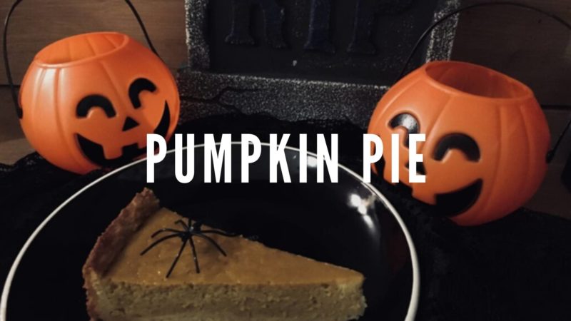 Trick or Treat? Pumpkin Pie!
